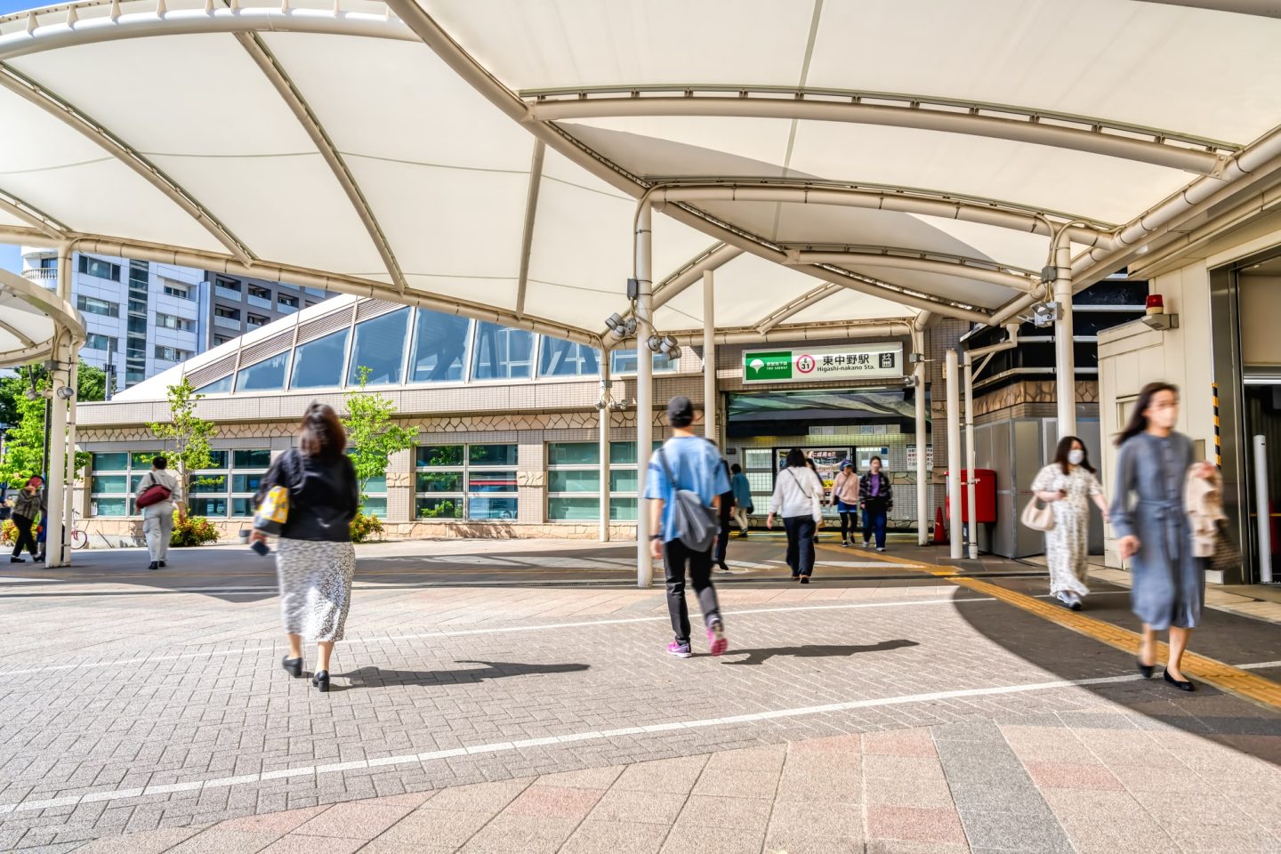 東中野駅は新宿まで約4分、東京都心部全域へのアクセス抜群